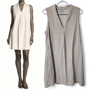 TOMMY BAHAMA Daphne Sleeveless Linen Blend Shift Dress